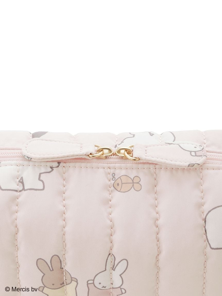 gelato pique - [Dick Bruna] Quilted all-over pattern pouch