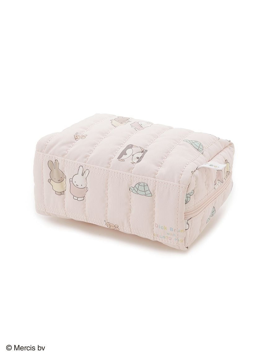 gelato pique - [Dick Bruna] Quilted all-over pattern pouch