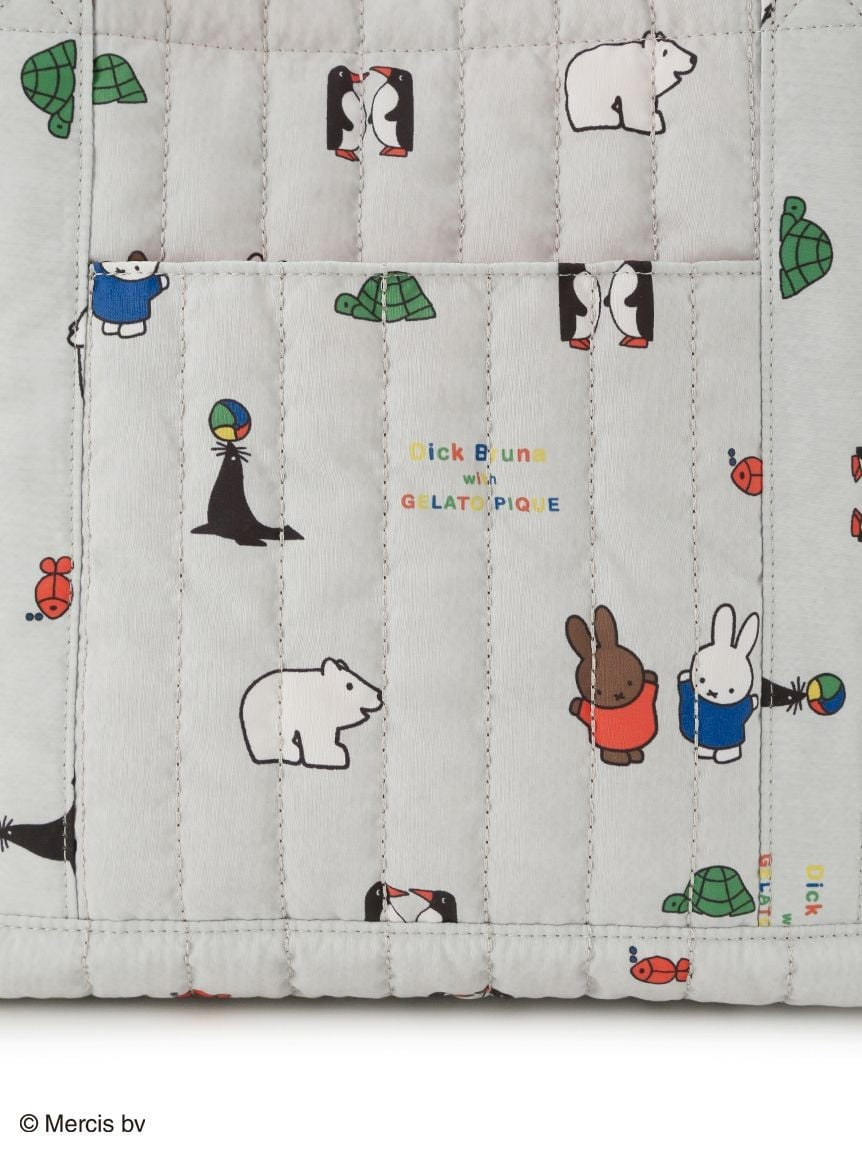 gelato pique - [Dick Bruna] Quilted all-over print mom bag
