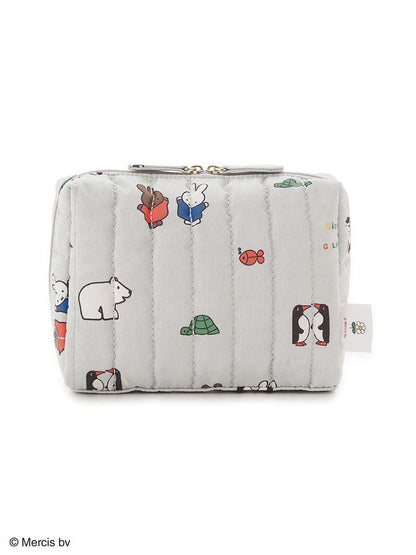 gelato pique - [Dick Bruna] Quilted all-over pattern pouch