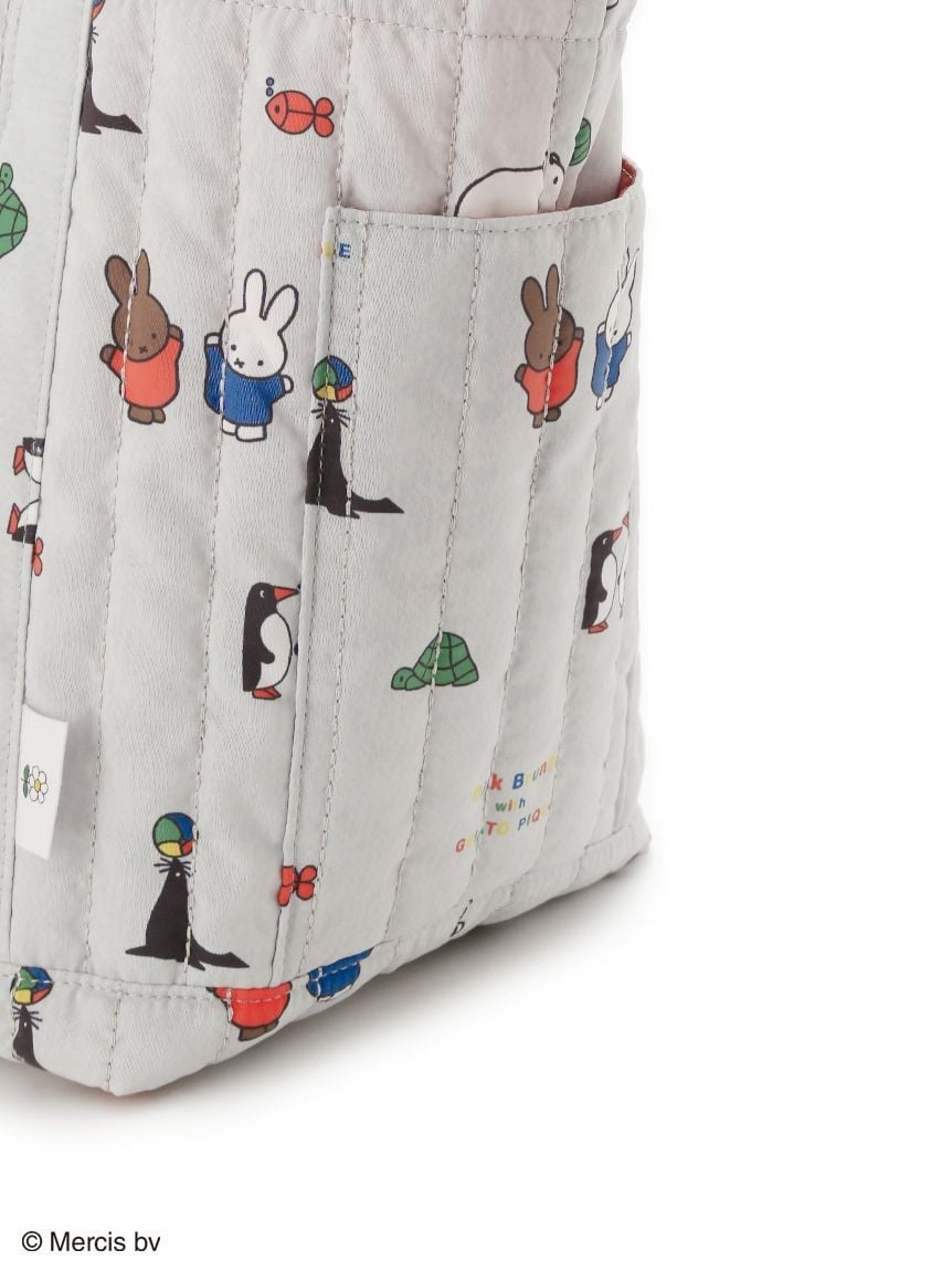 gelato pique - [Dick Bruna] Quilted all-over print mom bag