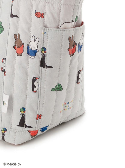 gelato pique - [Dick Bruna] Quilted all-over print mom bag
