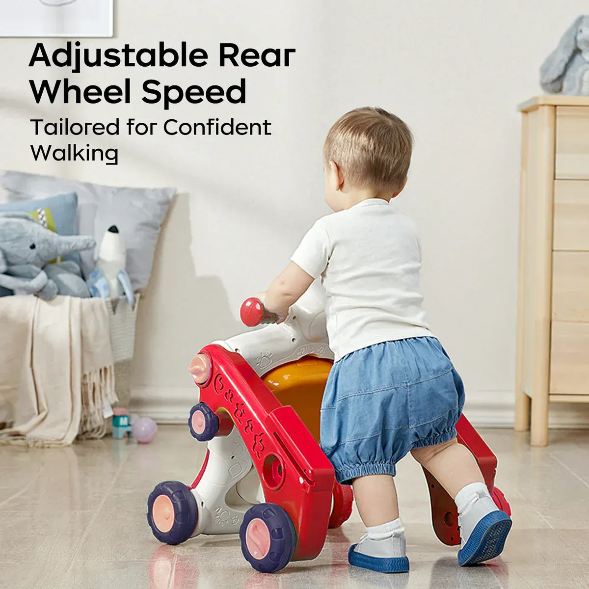 Bc Babycare - Multi-function Adjustable Speed Baby Walker