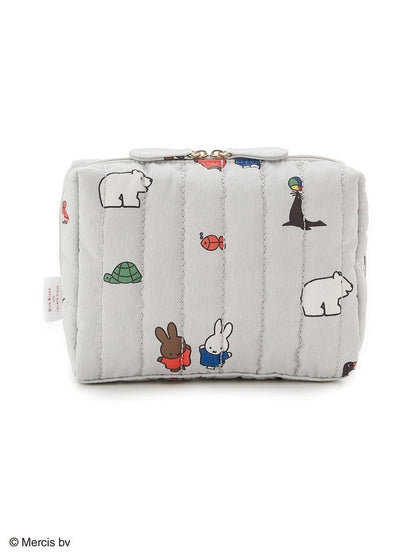 gelato pique - [Dick Bruna] Quilted all-over pattern pouch
