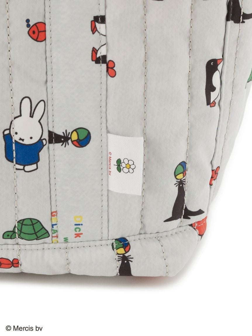 gelato pique - [Dick Bruna] Quilted all-over print mom bag