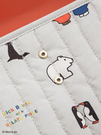 gelato pique - [Dick Bruna] Quilted all-over pattern maternal and child health handbook case M