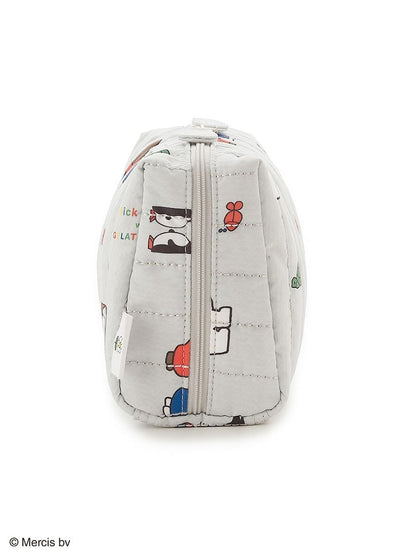 gelato pique - [Dick Bruna] Quilted all-over pattern pouch