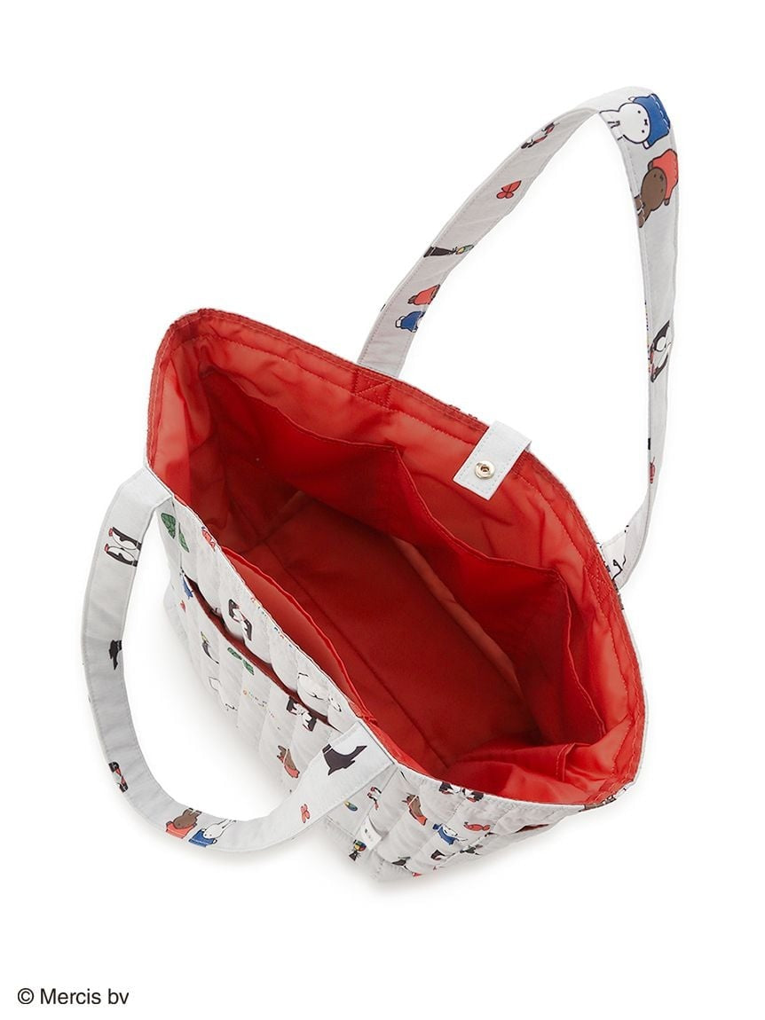 gelato pique - [Dick Bruna] Quilted all-over print mom bag