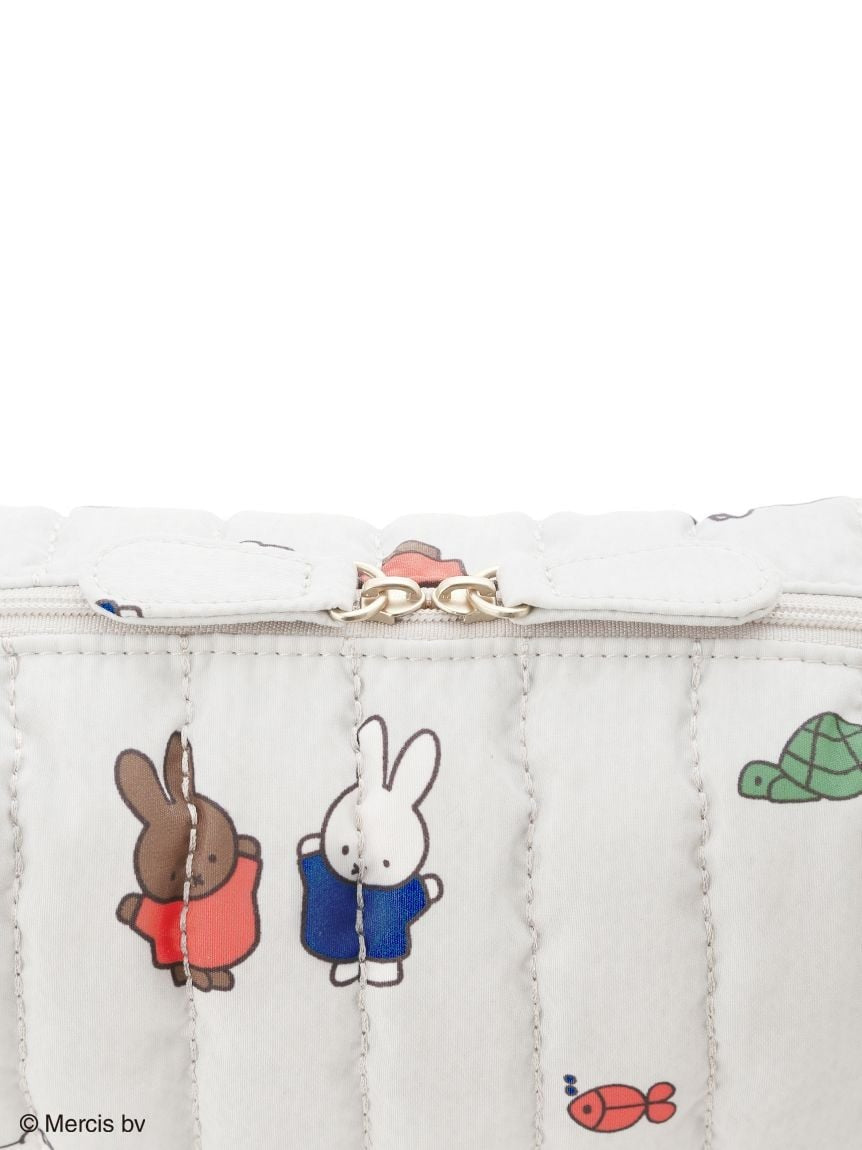 gelato pique - [Dick Bruna] Quilted all-over pattern pouch