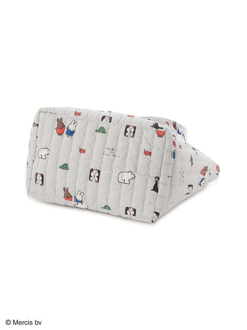 gelato pique - [Dick Bruna] Quilted all-over print mom bag