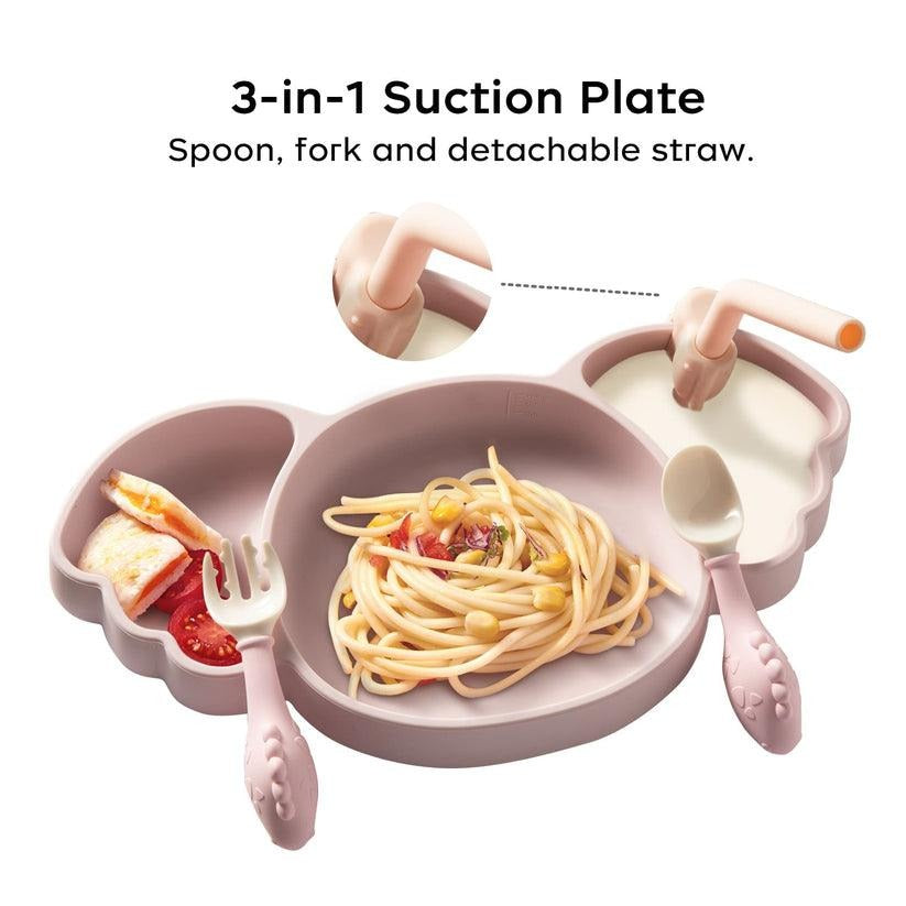 Bc Babycare - Koala Silicone Divided Plate Set