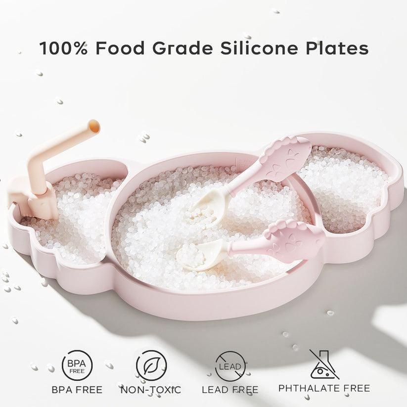 Bc Babycare - Koala Silicone Divided Plate Set