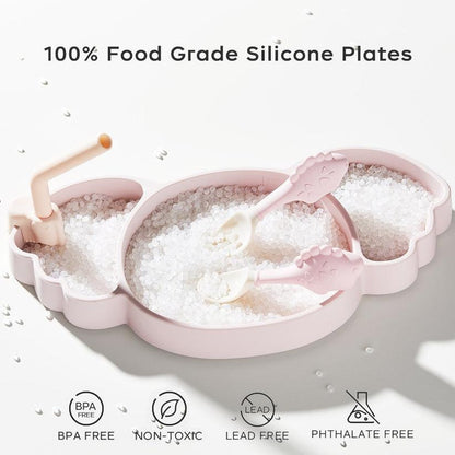 Bc Babycare - Koala Silicone Divided Plate Set