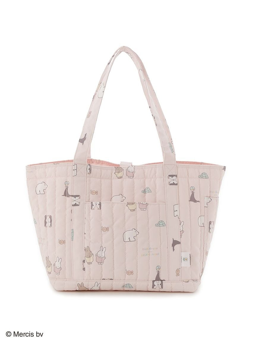 gelato pique - [Dick Bruna] Quilted all-over print mom bag