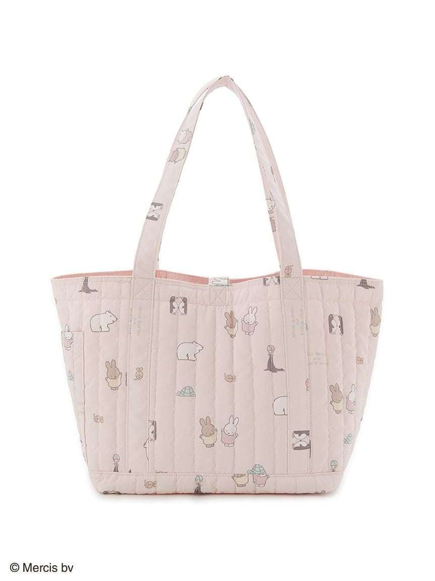 gelato pique - [Dick Bruna] Quilted all-over print mom bag
