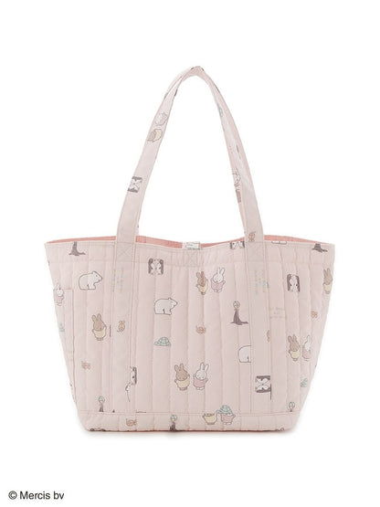 gelato pique - [Dick Bruna] Quilted all-over print mom bag
