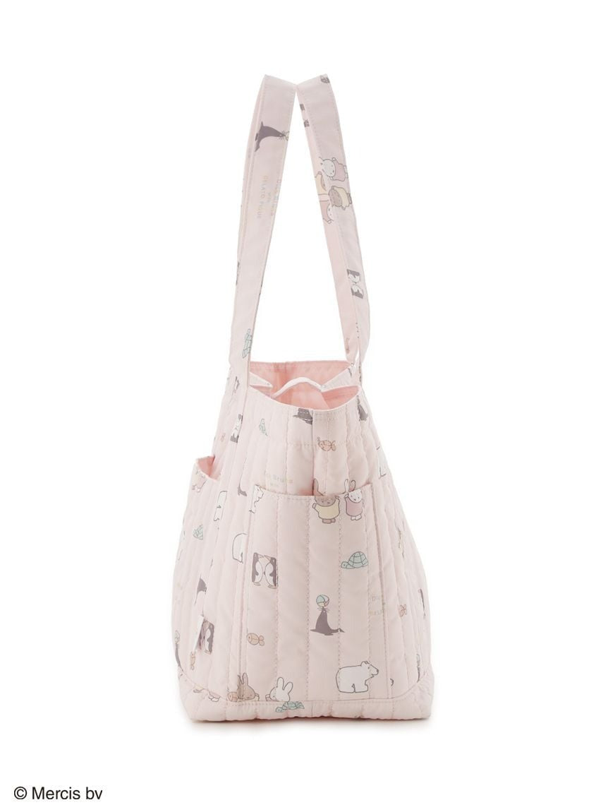 gelato pique - [Dick Bruna] Quilted all-over print mom bag