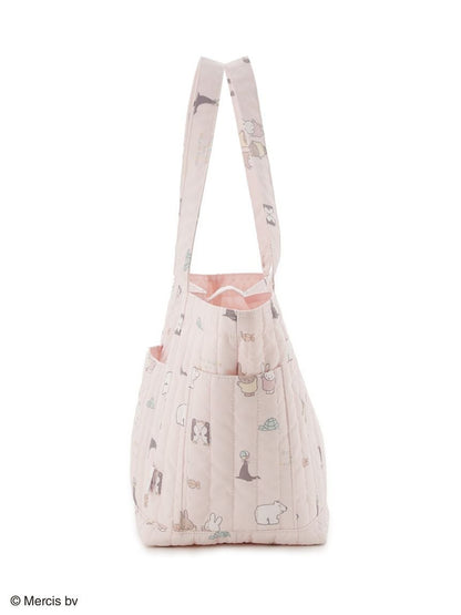 gelato pique - [Dick Bruna] Quilted all-over print mom bag