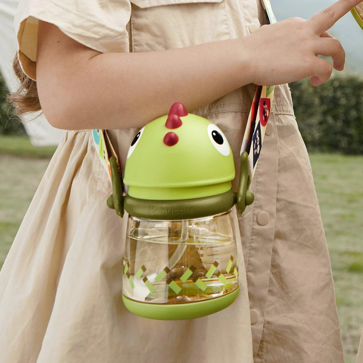 Bc Babycare - T-REX TOBY Weighted Straw Sippy Cup