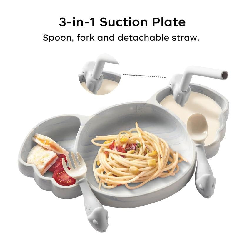 Bc Babycare - Koala Silicone Divided Plate Set