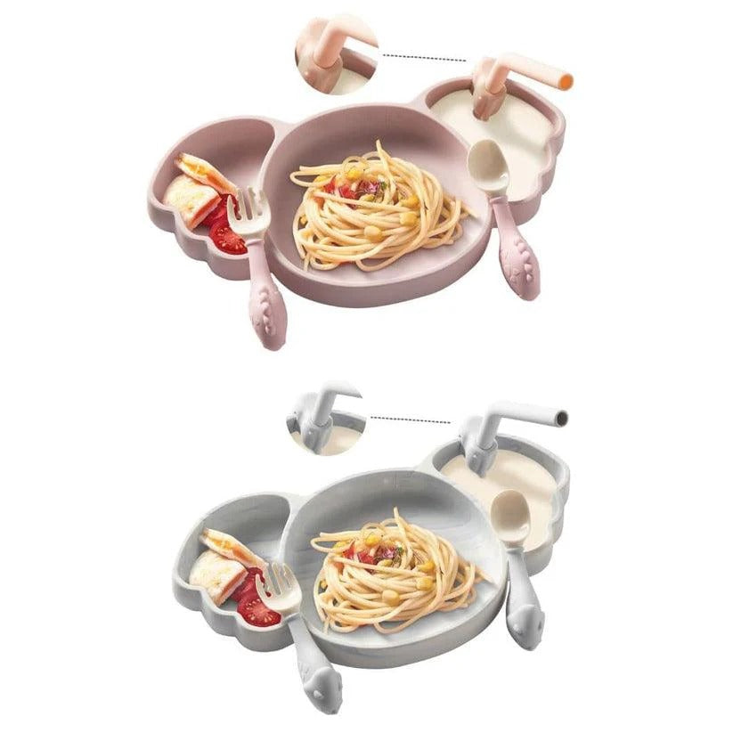 Bc Babycare - Koala Silicone Divided Plate Set