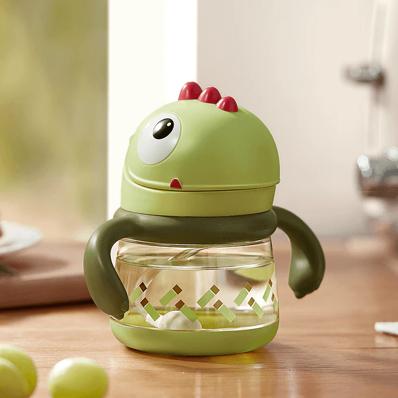 Bc Babycare - T-REX TOBY Weighted Straw Sippy Cup