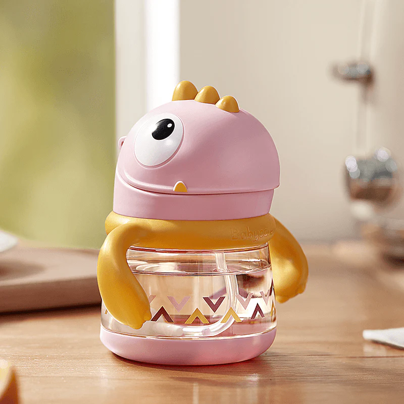 Bc Babycare - T-REX TOBY Weighted Straw Sippy Cup