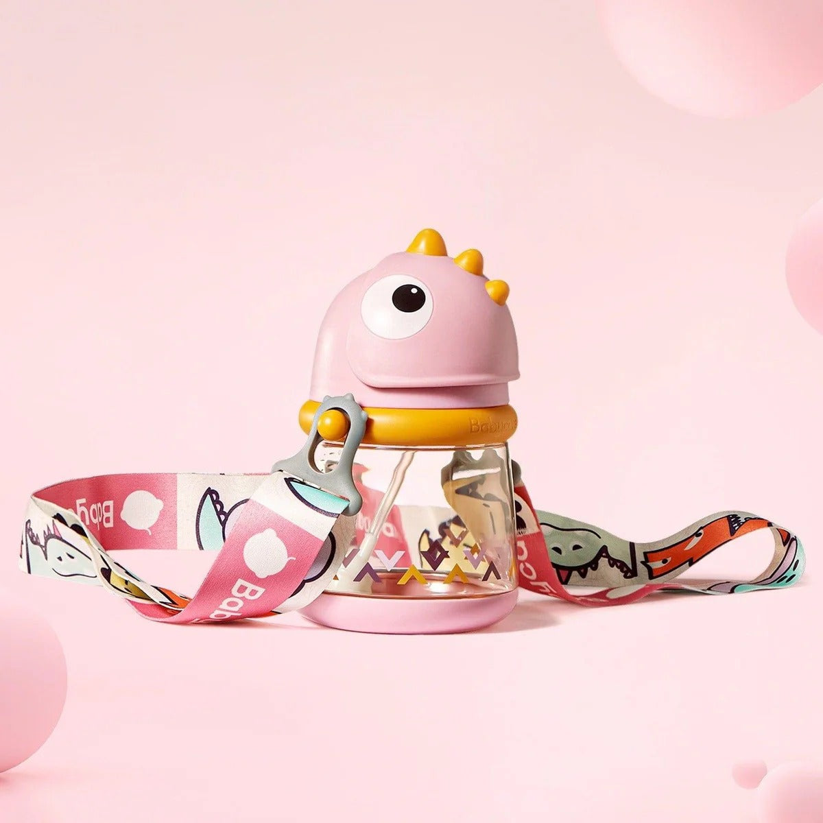 Bc Babycare - T-REX TOBY Weighted Straw Sippy Cup